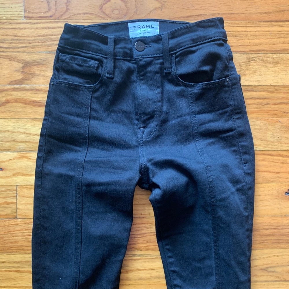 Frame  ali high raise skinny jeans - Picture 9 of 15